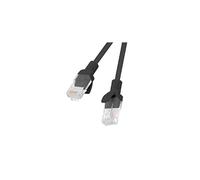 Cable de red Ethernet - Lanberg - PCU6-10CC-0200-BK - Cat.6 UTP - 2 m - Negro