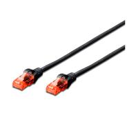 Cable de Red Ewent IM1026 Cat.6 U/UTP 5m Negro
