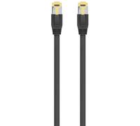 Cable de Red Ewent RJ45 LSZH S/FTP Cat 8.1 AWG26/7 15 M Negro