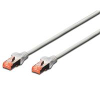 Cable de Red Ewent RJ45 S/FTP Cat.6 10 M Gris