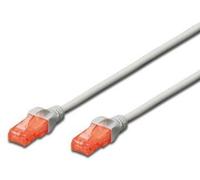 Cable de red RJ45 Cat6 U/UTP gris (50 cm) - EWENT