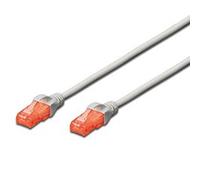 Cable de red Ewent UTP Cat6 3m RJ45 Gris
