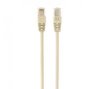 Cable de red Gembird PP12-0.25M Cat5e UTP RJ-45 0,25 m beige chapado oro