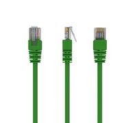 Cable de red Gembird PP12-0.5M/G Cat5e RJ-45 verde 0,5 m