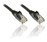 Cable de red Gembird PP12-2M/BK 2 m Cat5e UTP RJ-45 negro contactos oro