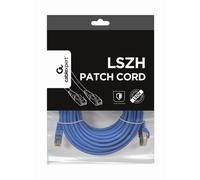 Cable de red Gembird PP6A-LSZHCU-B-10M Cat6a S/FTP 10m Azul LSZH Contactos Oro