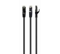 Cable de red Gembird PP6A-LSZHCU-BK-1.5M 1,5m Cat6a RJ-45 Foil Blindado LSZH Oro Negro