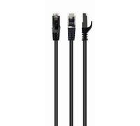 Cable de red Gembird PP6A-LSZHCU-BK-1M Cat6a 1m Blindado LSZH Oro Negro