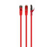 CABLE RED S-FTP GEMBIRD CAT 6A LSZH ROJO 0,5 M