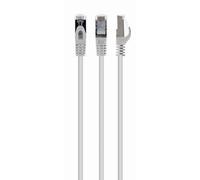 Cable de red Gembird PP6A-LSZHCU-W-5M 5m Cat6a S/FTP RJ-45 Blanco chapado en oro LSZH