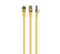 Cable de red Gembird PP6A-LSZHCU-Y-0.5M 0,5m Cat6a S/FTP RJ-45 LSZH Amarillo