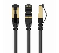 Gembird pp8-lszhcu-bk-0.25m cable de red negro 0,25 m cat8 s/ftp (s-st