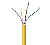 Cable de red Gembird UPC-5004E-SOL-Y Cat5e 305 m UTP Amarillo CCA 24AWG