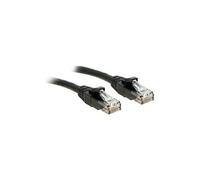 Cable De Red Gigabit CAT6 U/UTP Sin Enredos Negro - 48079