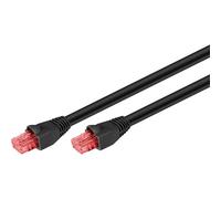 55432 Cable de conexión U/UTP Cat: 6 conectores RJ45, ambos lados Cu 10m PE G...