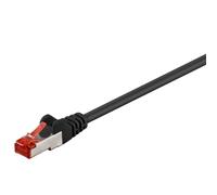Cable de red Goobay 68701 50 m Cat6 S/FTP Negro