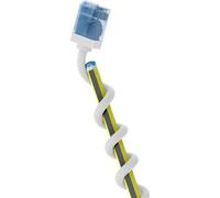 CAT 6A patch cable slim/Ultraflexible RJ45 CAT 6A cable de red U/UTP CU/cable Ethernet delgado con conectores cortos / 10 Gbit/s LSZH, protección contra dobladuras/ 74301, 10m, blanco