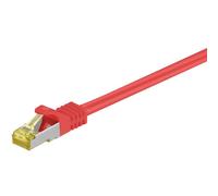 Cable de red Goobay 91607 2 m Cat7 S/FTP Rojo