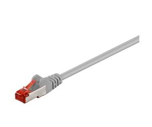 Cable de red Goobay 93212 Cat6 S/FTP 0.25 m Gris