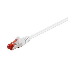 Cable de red Goobay 93506 20 m Cat6 S/FTP RJ-45 Blanco