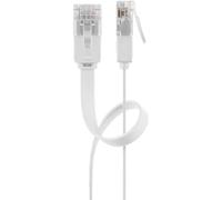 Goobay Cable de red Cat6 Wentronic 20 m RJ-45 macho a macho Blanco