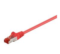 Cable de red Goobay 95517 Cat6 S/FTP 5 m Rojo