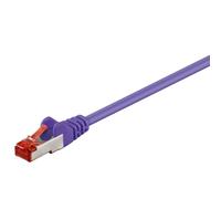 Cable de red Goobay 95530 Cat6 S/FTP 7,5 m Violeta