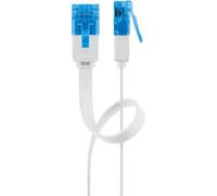 Goobay 96325 cable de red blanco 2 m cat6a u/utp (utp)