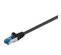 Cable de red Goobay Cat6a S/FTP 20 m Negro