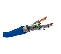 Cable de red Goobay Cat7a 50 m S/FTP Azul