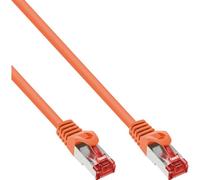 Cable de red Inline 76412O Cat6 S/FTP 1,5 m naranja