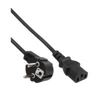 InLine 16653A - Cable (2,5 m, Male Connector/Female Connector, Negro)