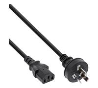 Cable de red InLine®, enchufe de red China a enchufe de alimentación C13, 1,8 m