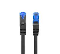 Lanberg - PCF6A-10CC-0050-BK cable de red Negro 0,5 m Cat6a F/UTP (FTP)