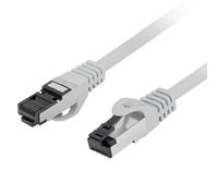 Cable de Red Lanberg Cat. 8.1 S/FTP LSZH Cu 3m Gris - Fluke Passed
