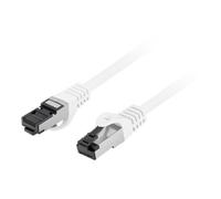 Cable de red Lanberg Cat8.1 S/FTP 1 m Blanco