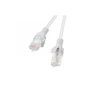 CABLE DE RED LANBERG LATIGUILLO CAT.6 UTP 0.25M GRIS FLUKE PASSED (PACK 10 UDS)