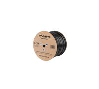 Cable de red Lanberg Negro 305 m Cat5e U/UTP (UTP) - LCU5-30CU-0305-BK