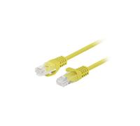 Cable de red - Lanberg Patchcord cat.5e - 3m - UTP - Amarillo - Paquete de 10