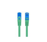 Cable de red Lanberg PCF6A-10CC-0050-G Cat6 S/FTP 0,5 m verde LSZH
