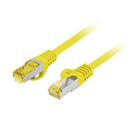 Cable de red Lanberg PCF6A-10CU 2 m Cat6a S/FTP (S-STP) RJ-45 amarillo