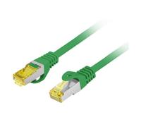 Cable de red Lanberg PCF6A-10CU Cat6a S/FTP 1 m verde