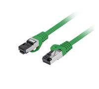 Cable de red Lanberg PCF8-10CU-0050-G Cat8.1 S/FTP 0,5 m verde