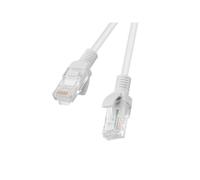 Cable de red Lanberg PCU5-10CC-3000-S Cat5e U/UTP 30m RJ45 Blanco
