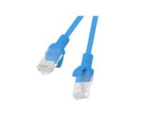 Cable de red Lanberg PCU5-20CC-0050-B Cat5e UTP 0,5 m azul RJ-45 macho-macho
