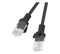 Cable de red Lanberg PCU5-20CC-0050-BK Cat5e 0,5 m UTP RJ-45 negro