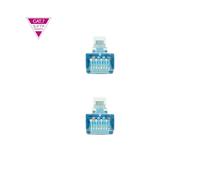 Cable de red Latiguillo categoría 7, LSZH, con blindaje SFTP y PIMF, calibre AWG26, longitud de 2 metros. Ideal para instalaciones seguras y de alta velocidad.