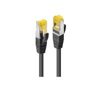 Cable de red - LINDY - 2m - S/FTP - Cat.6A - Negro - 10pcs