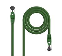Cable de red Nanocable 10.20.2000-GR Cat.8.1 SSTP LSZH 0,5 m verde alta velocidad