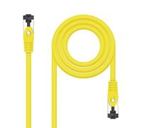 Cable de red Nanocable 10.20.2000-L25-Y Cat8.1 RJ45 SSTP 0.25 m Amarillo